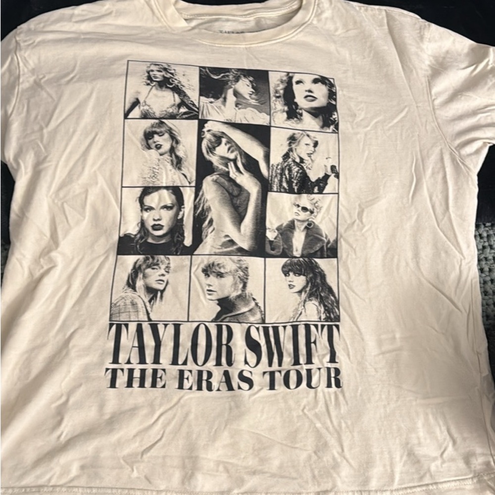 Taylor Swift The Eras Tour Beige T-Shirt